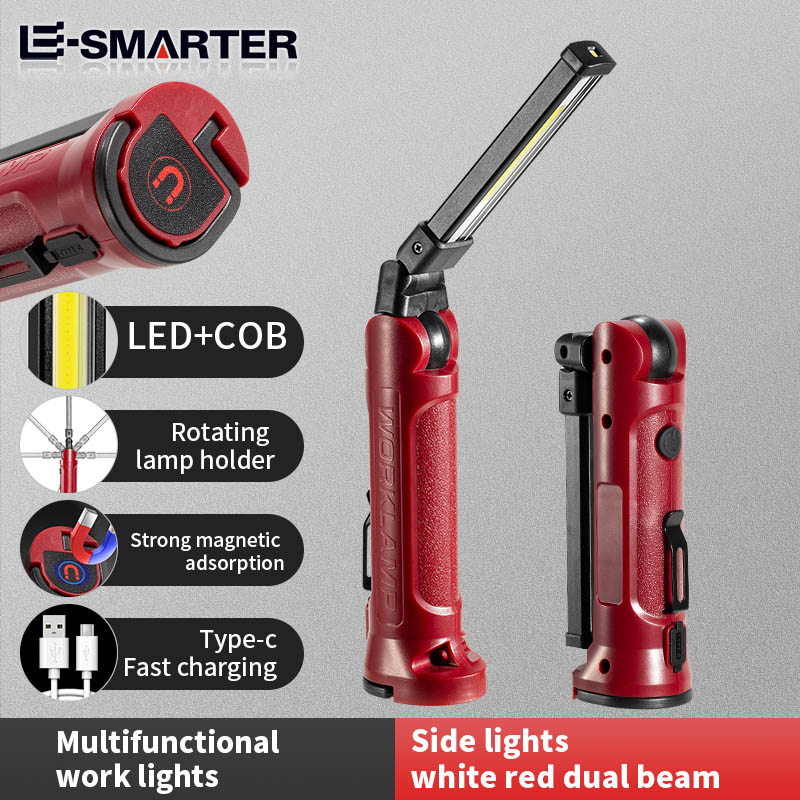 Outdoor Lighting Landscape - COB LED Work Light Rechargeable Folding