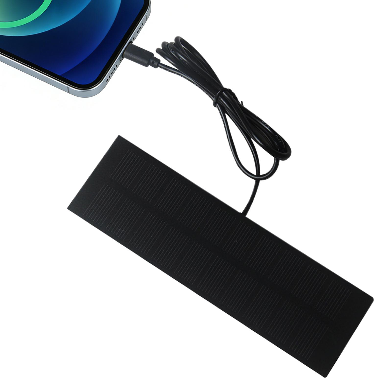 Photocell Outdoor Lighting - 5V 3.7-5W Portable Solar Panel USB