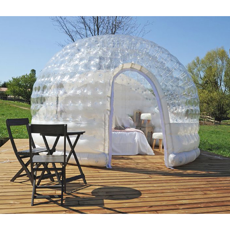 Outdoor Lighting Rental For Party - Inflatable Bubble Tent, Clear Transparent Dome
