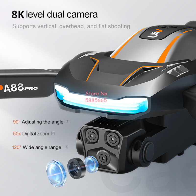 8K Aerial Photography Optical  - Outdoor Lighting Box ulasan dan harga