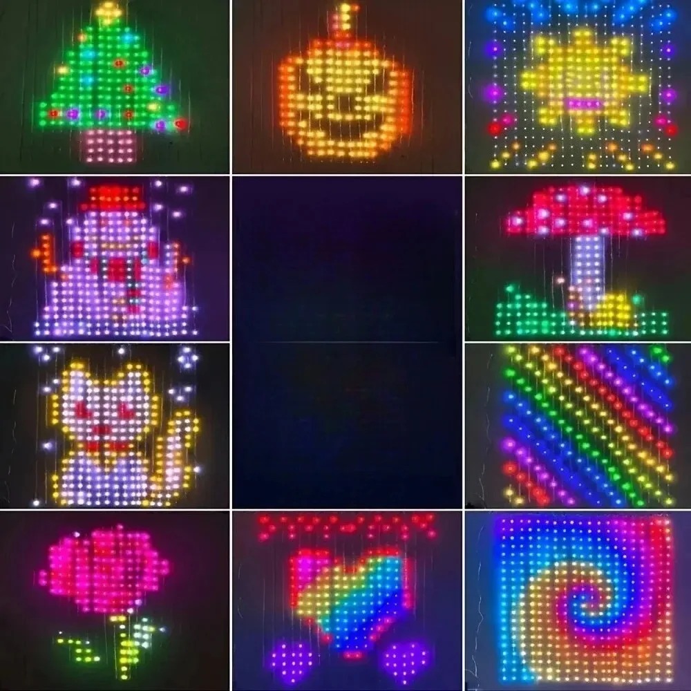 Outdoor LED Pixel Curtain Ligh - Outdoor Lighting And Decor ulasan dan harga