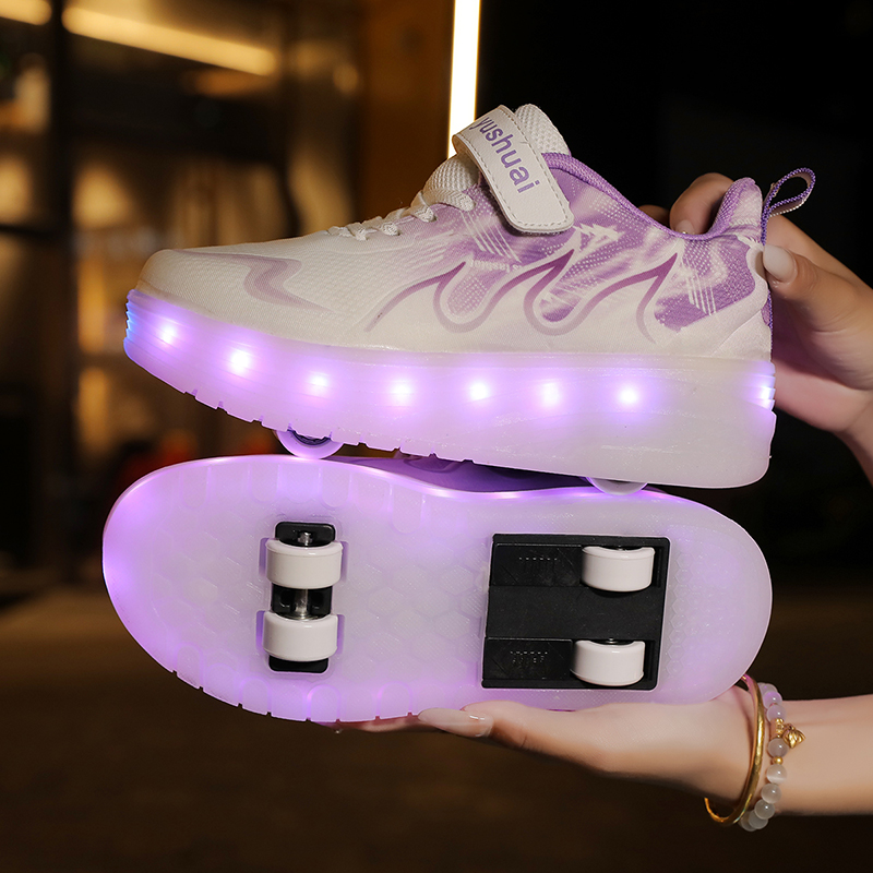 Youth Roller Shoes LED Lights  - Outdoor Lighting Quality ulasan dan harga