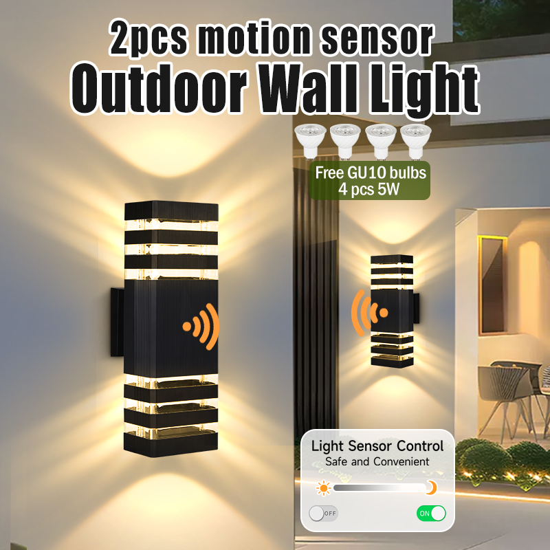 Sensor Light Outdoor Wall Lamp - Outdoor Lighting Lux ulasan dan harga