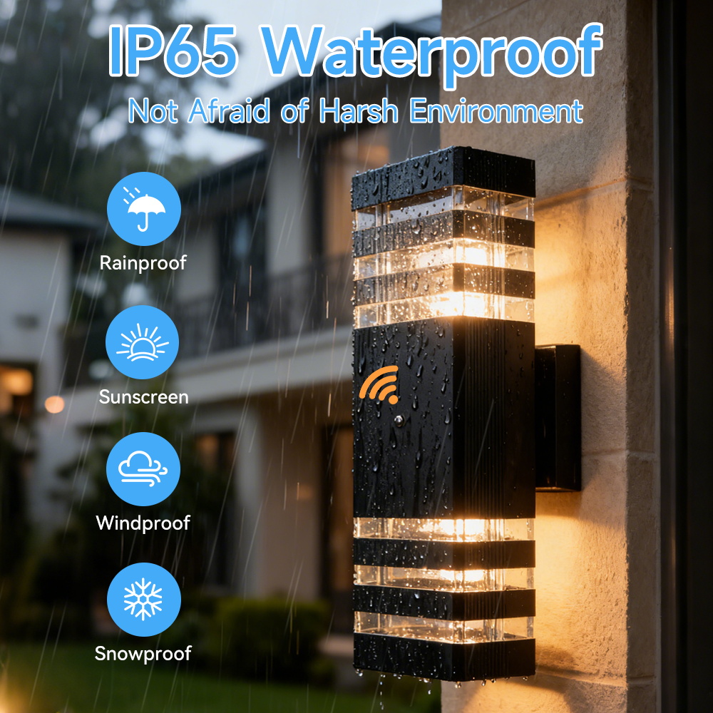 Sensor Light Outdoor Wall Lamp - Outdoor Lighting Lux ulasan dan harga