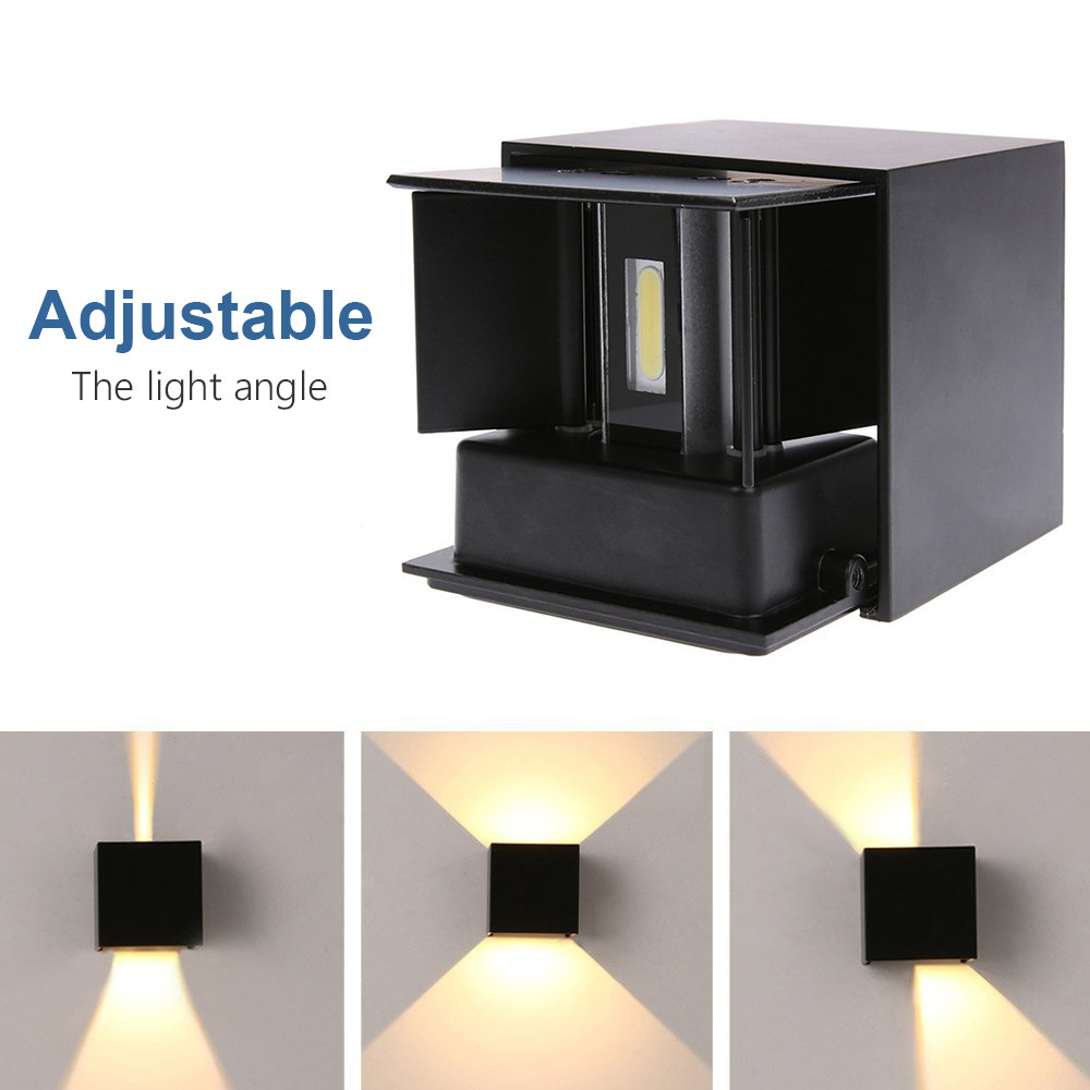 LED Wall Sconces 6W Modern Ind - Outdoor Lighting Hardwired ulasan dan harga