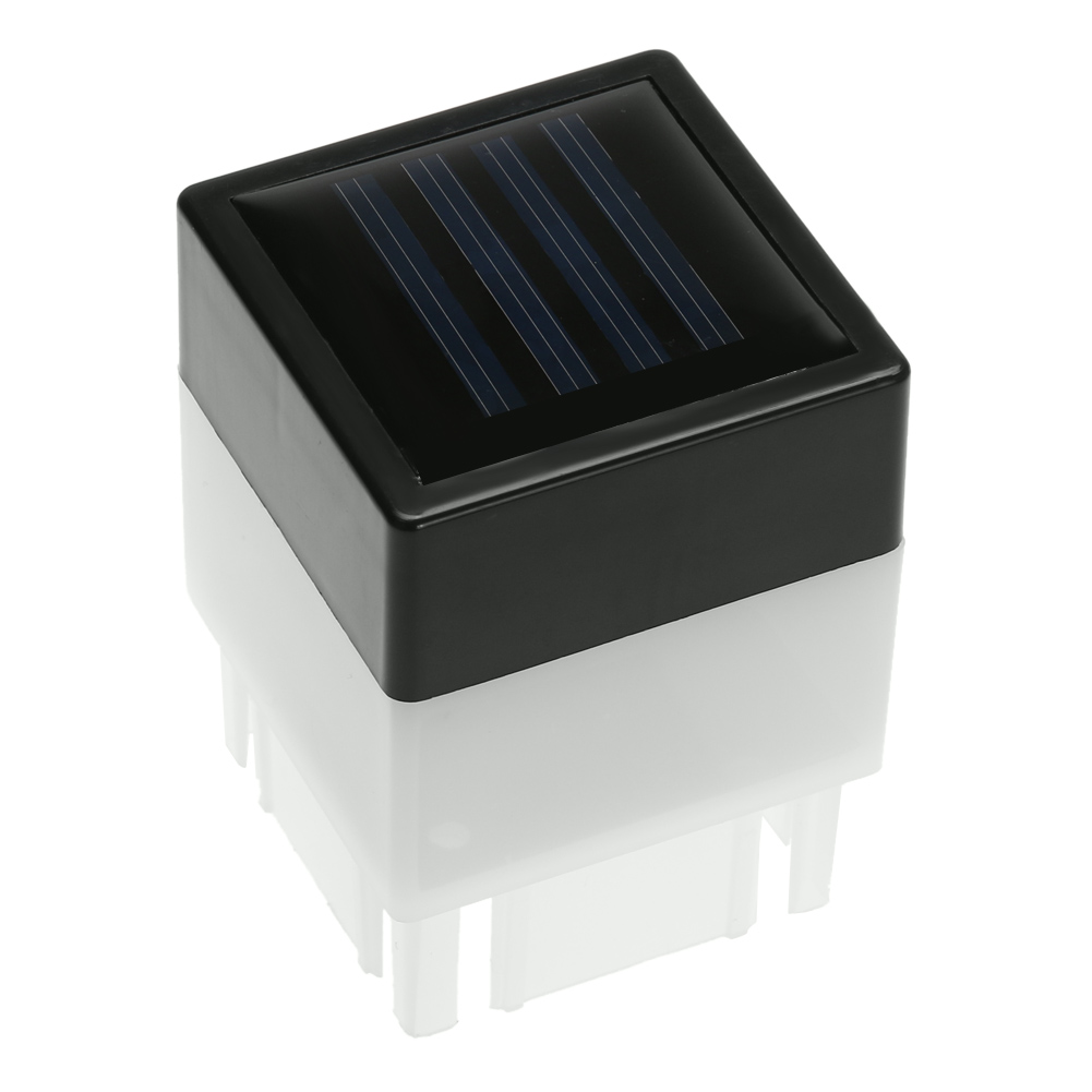 LED Solar Column Head Pillar L - Outdoor Lighting For Fence ulasan dan harga