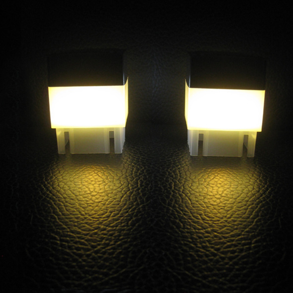 LED Solar Column Head Pillar L - Outdoor Lighting For Fence ulasan dan harga