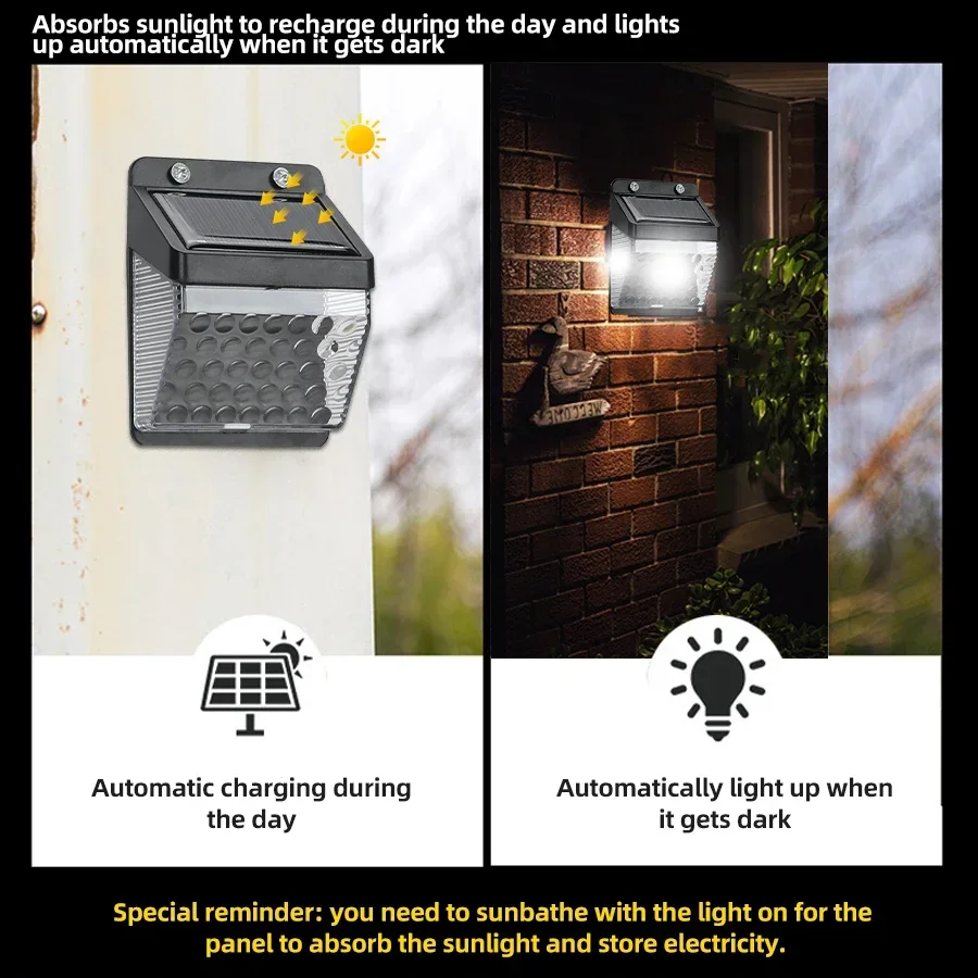 LED Solar Light PIR Motion Sen - Outdoor Lighting Landscape ulasan dan harga