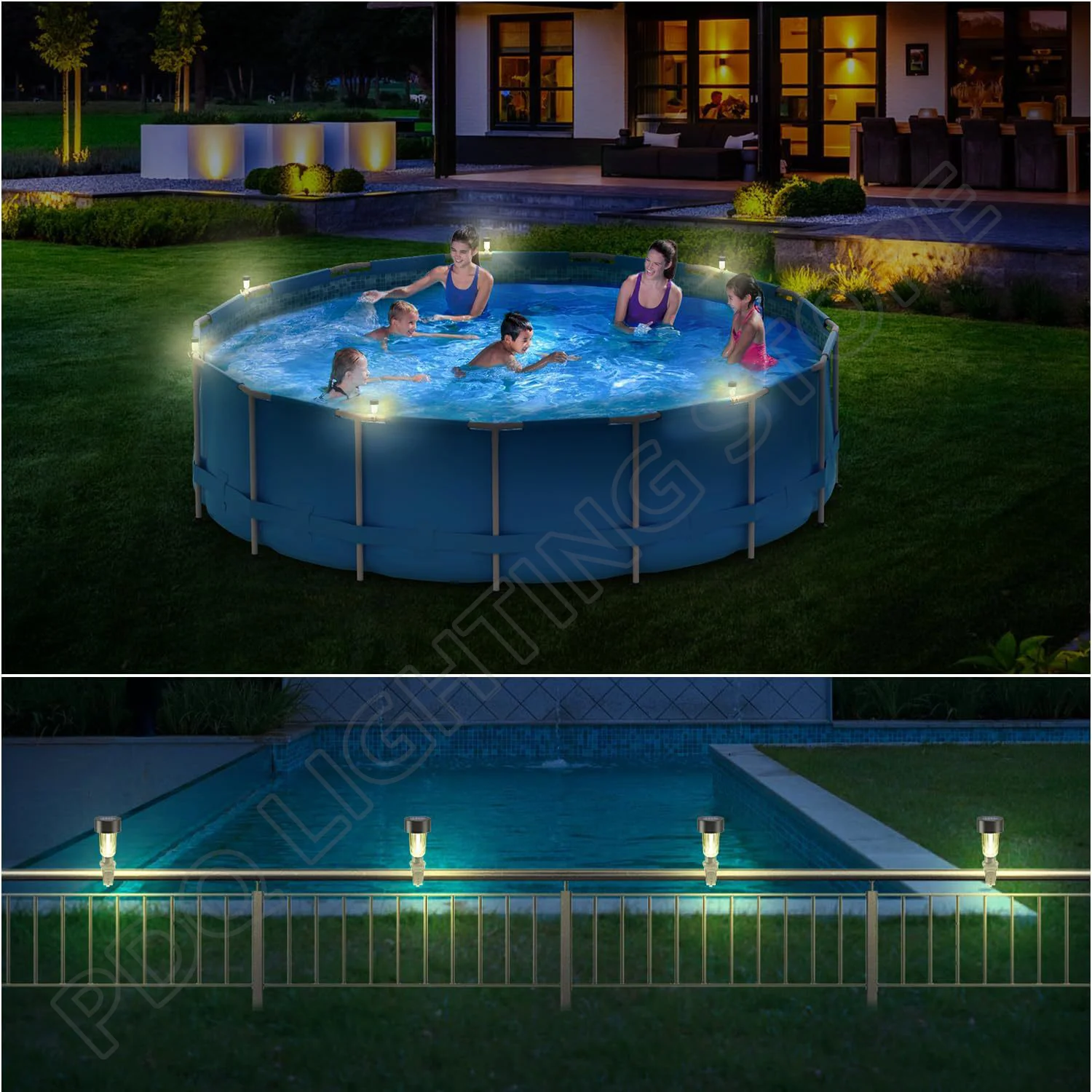 Solar Light Outdoor Waterproof - Outdoor Lighting For Fence ulasan dan harga