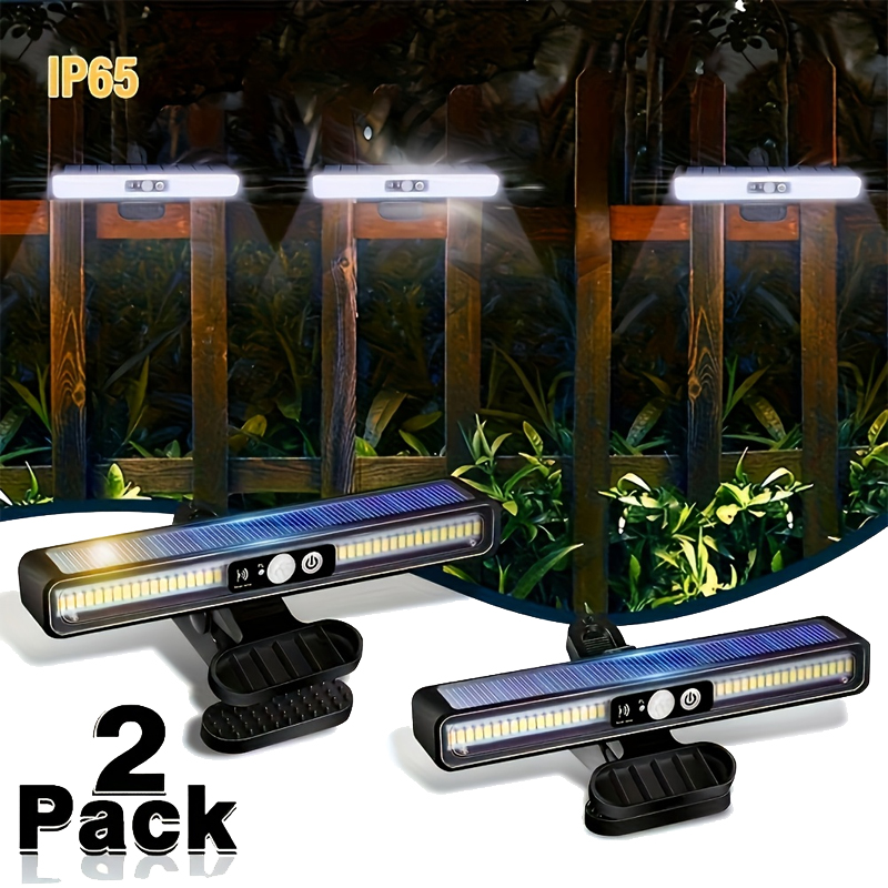 Clip On Solar Motion Lights Ou - Outdoor Lighting For Fence ulasan dan harga