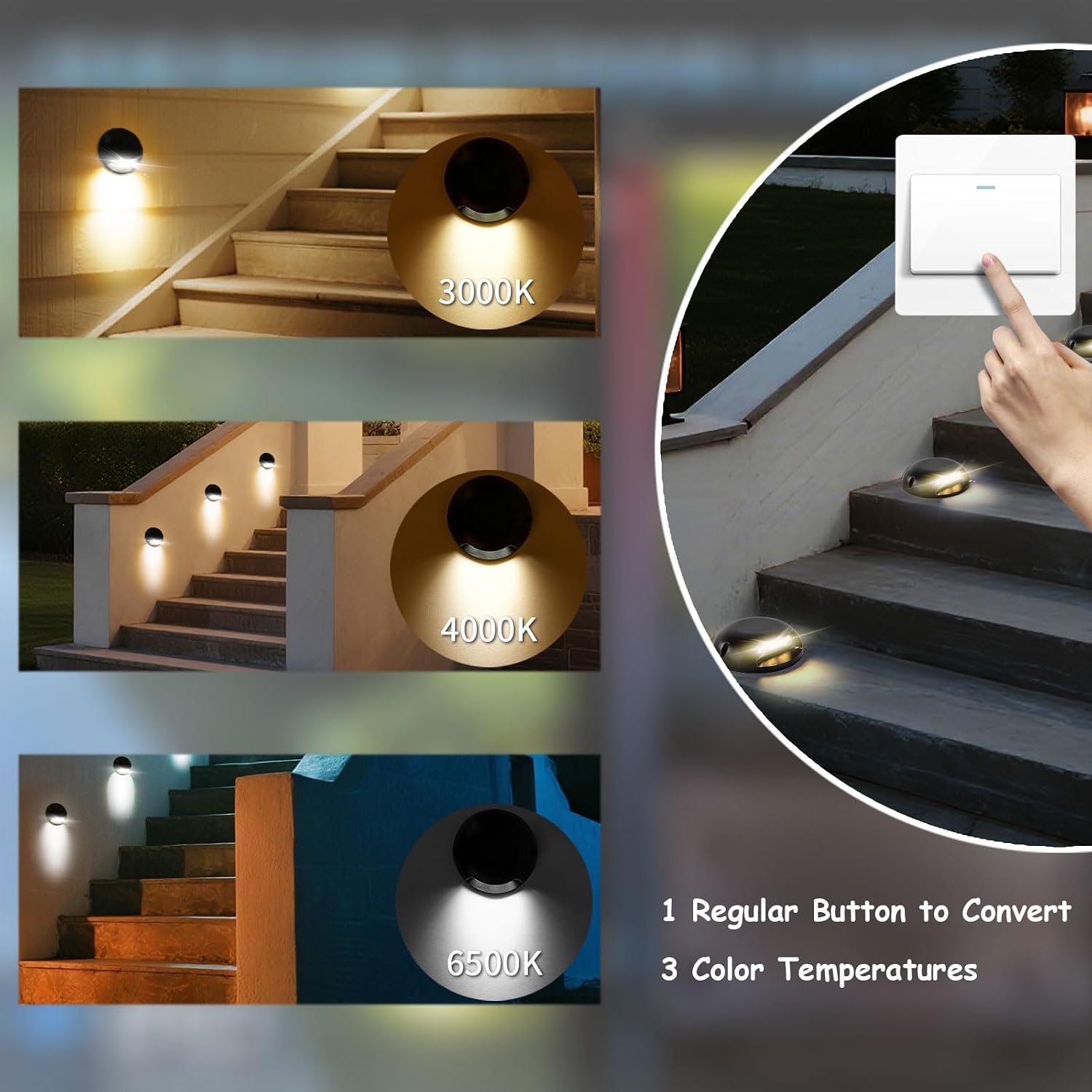 AC220V IP65 LED Step Deck Ligh - Outdoor Lighting Hardwired ulasan dan harga
