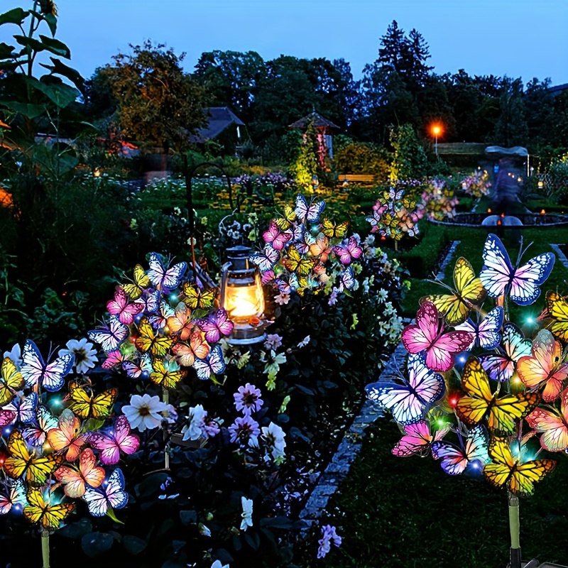Solar LED Butterfly Garden Lig - Outdoor Lighting Quality ulasan dan harga