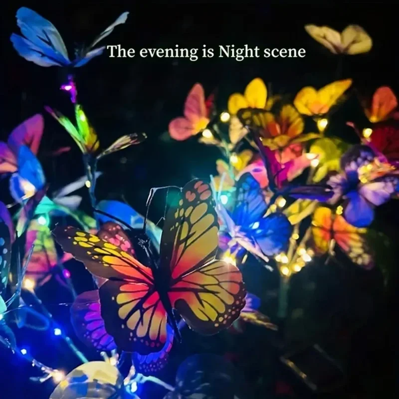 Solar LED Butterfly Garden Lig - Outdoor Lighting Quality ulasan dan harga