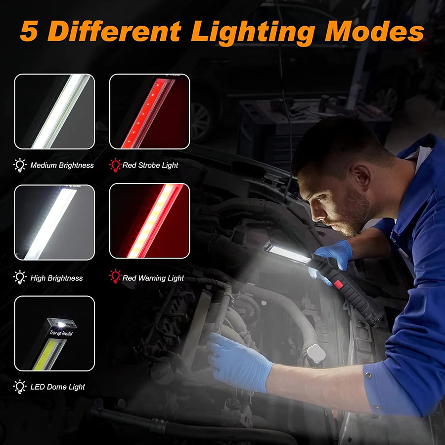 Portable LED Flashlight with M - Outdoor Lighting Landscape ulasan dan harga