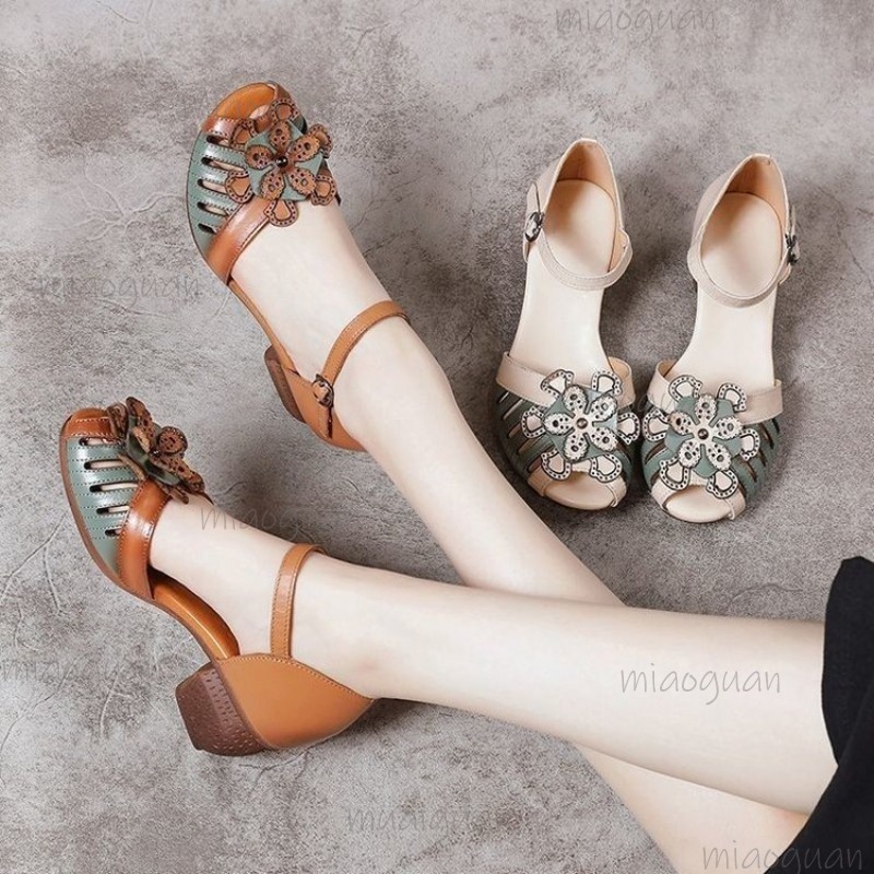 Women's Vintage Peep Toe Gladi - Outdoor Lighting Vintage ulasan dan harga