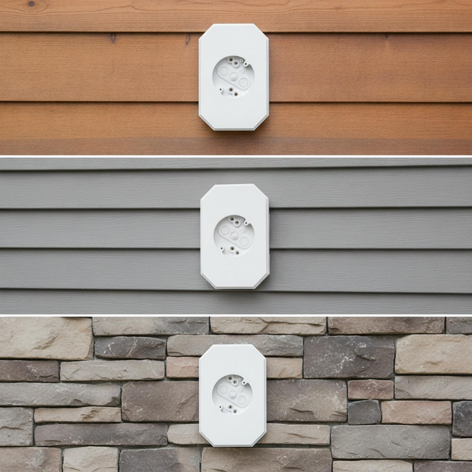 Outdoor Siding Light Mounting  - Outdoor Lighting Box ulasan dan harga