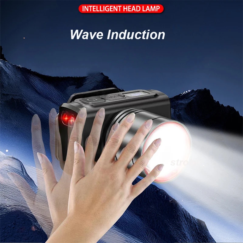 2026 LED digital Rechargeable  - Outdoor Lighting With Sensor ulasan dan harga
