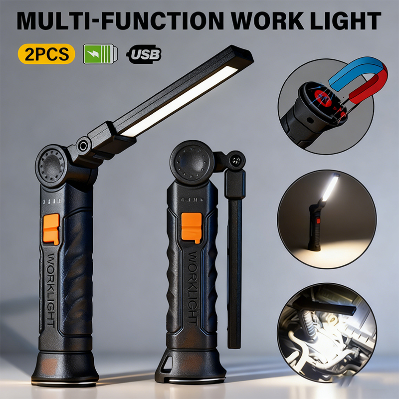 Portable COB LED Flashlight US - Outdoor Lighting Landscape ulasan dan harga