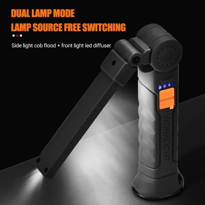 Portable COB LED Flashlight US - Outdoor Lighting Landscape ulasan dan harga