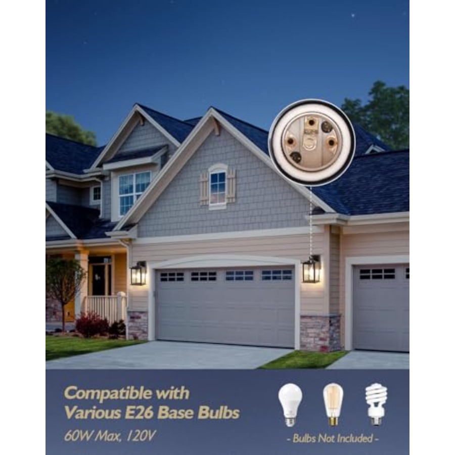 12'' Porch Lights Outdoor, Cla - Outdoor Lighting Hardwired ulasan dan harga