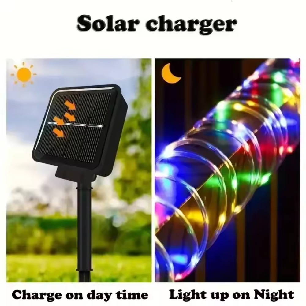 7M/12M/22M Outdoor Solar Tube  - Outdoor Lighting For Fence ulasan dan harga