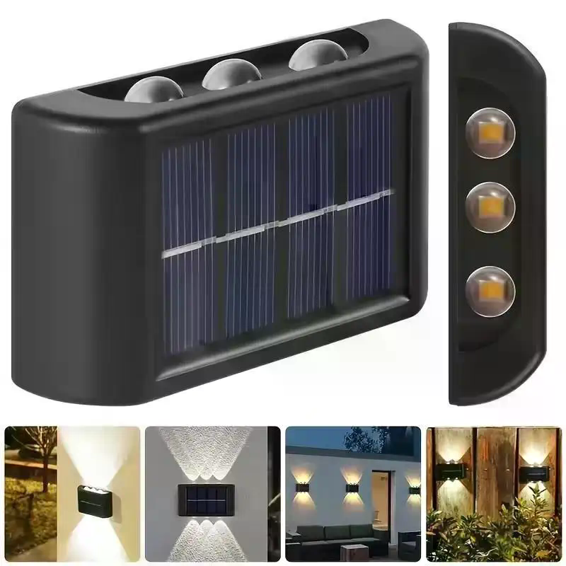 Solar Wall Lamp Outdoor Waterp - Outdoor Lighting For Fence ulasan dan harga
