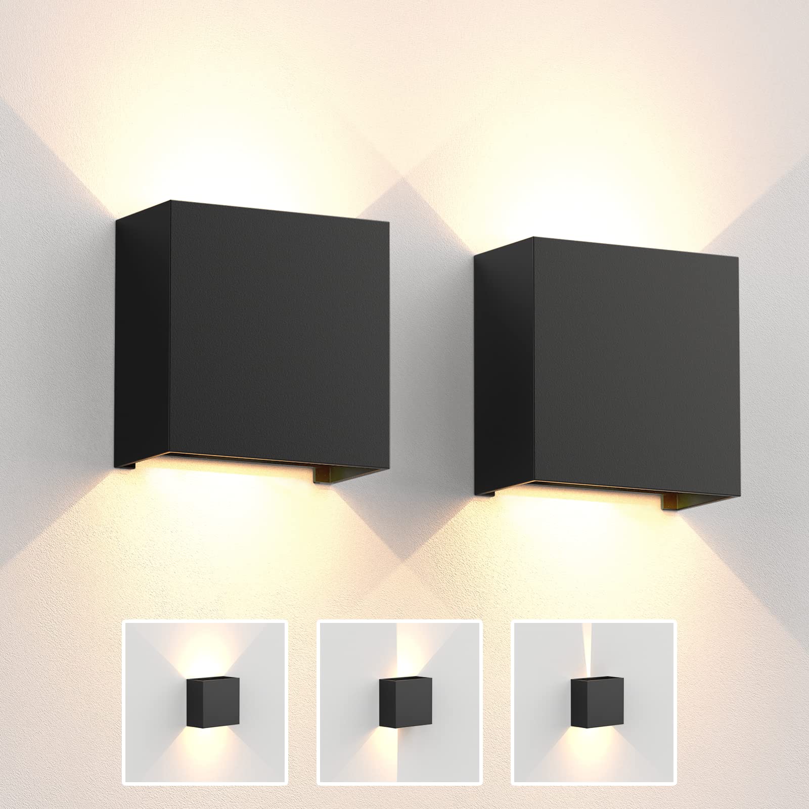 LED Wall Sconces 6W Modern Ind - Outdoor Lighting Hardwired ulasan dan harga