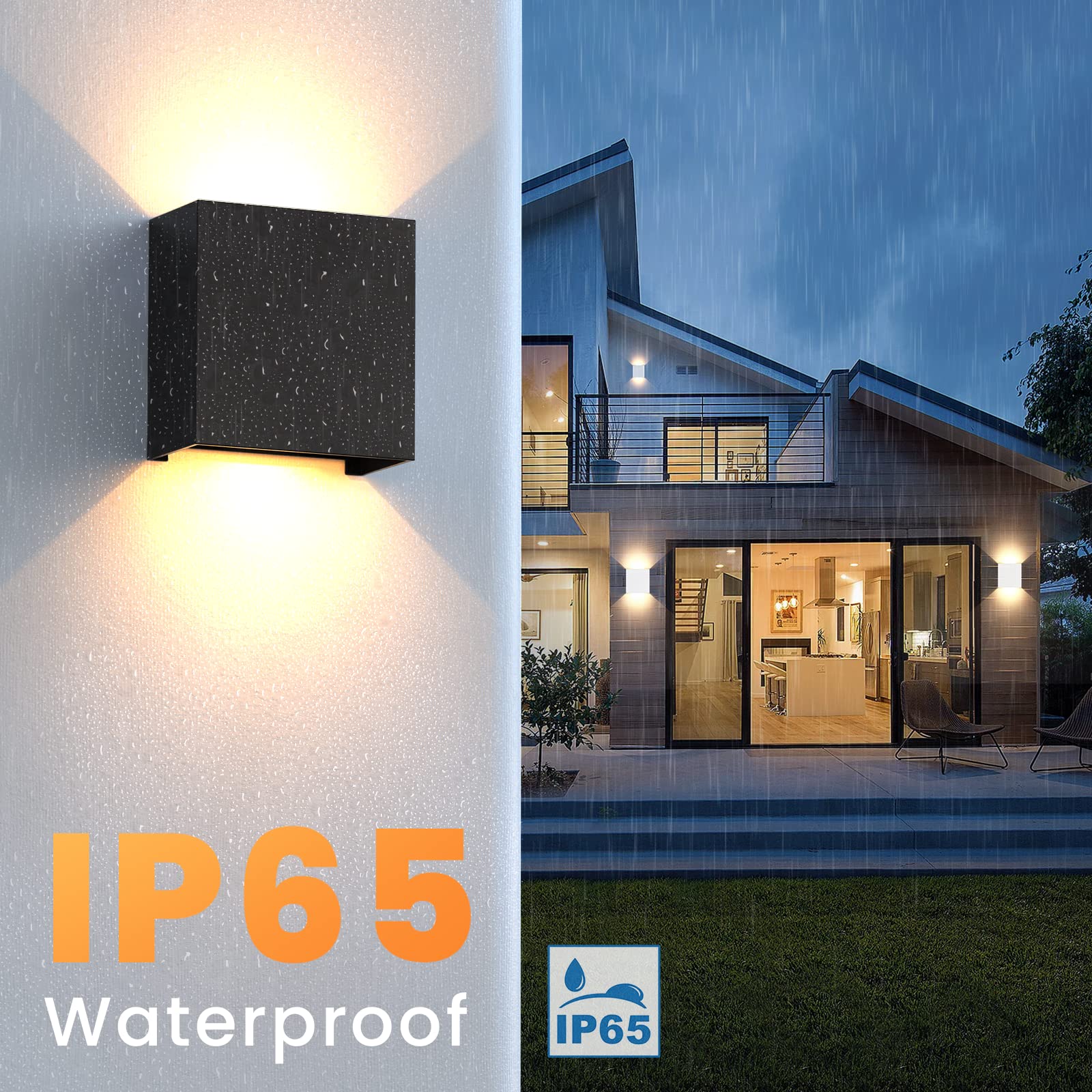 LED Wall Sconces 6W Modern Ind - Outdoor Lighting Hardwired ulasan dan harga