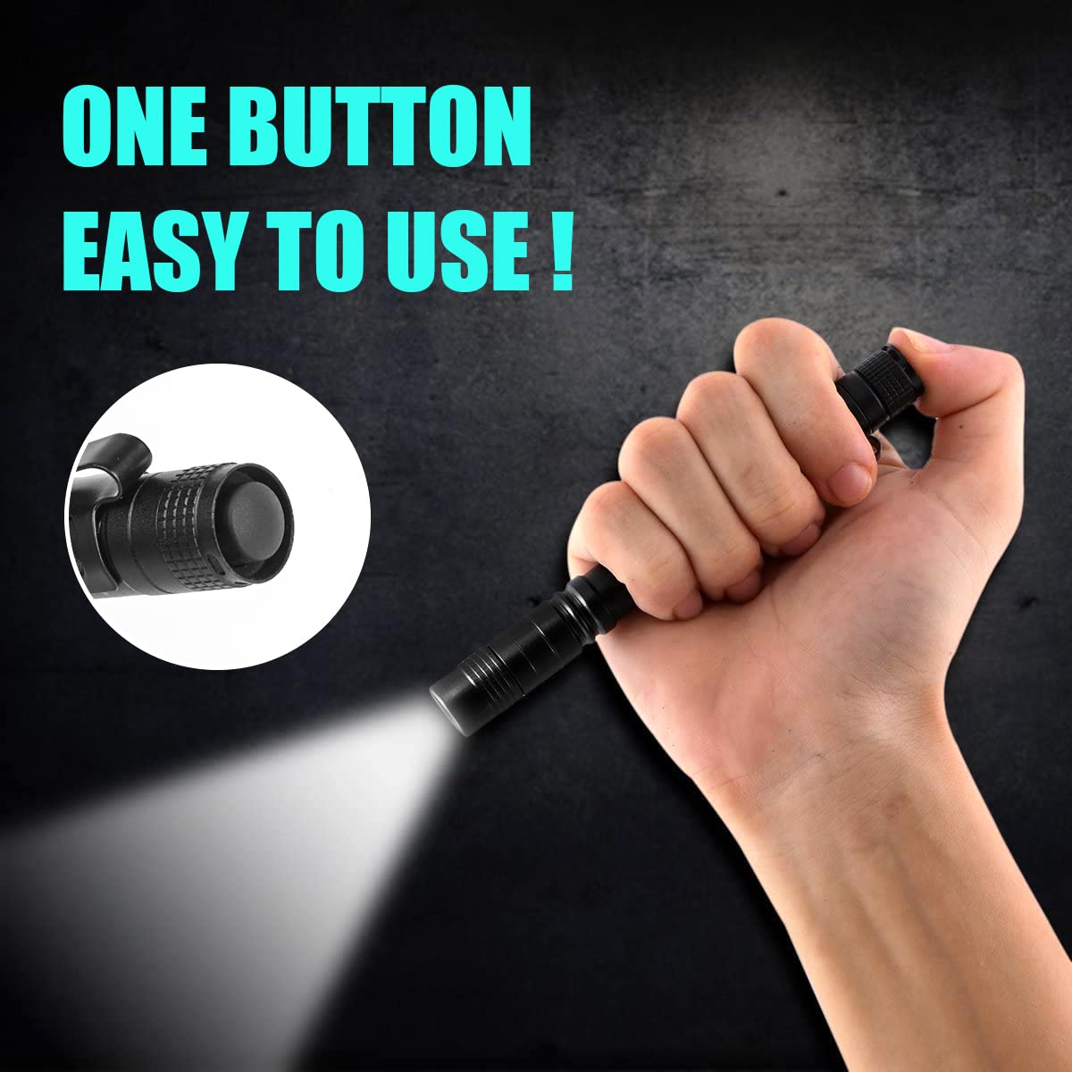 Portable Mini LED Pen Flashlig - Outdoor Lighting Construction ulasan dan harga