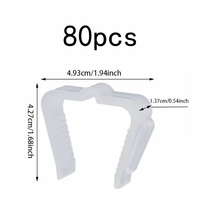 Pack of 80 White Outdoor Light - Outdoor Lighting For Fence ulasan dan harga
