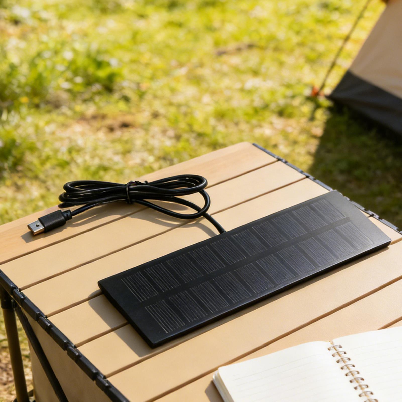 5V 3.7-5W Portable Solar Panel - Photocell Outdoor Lighting ulasan dan harga
