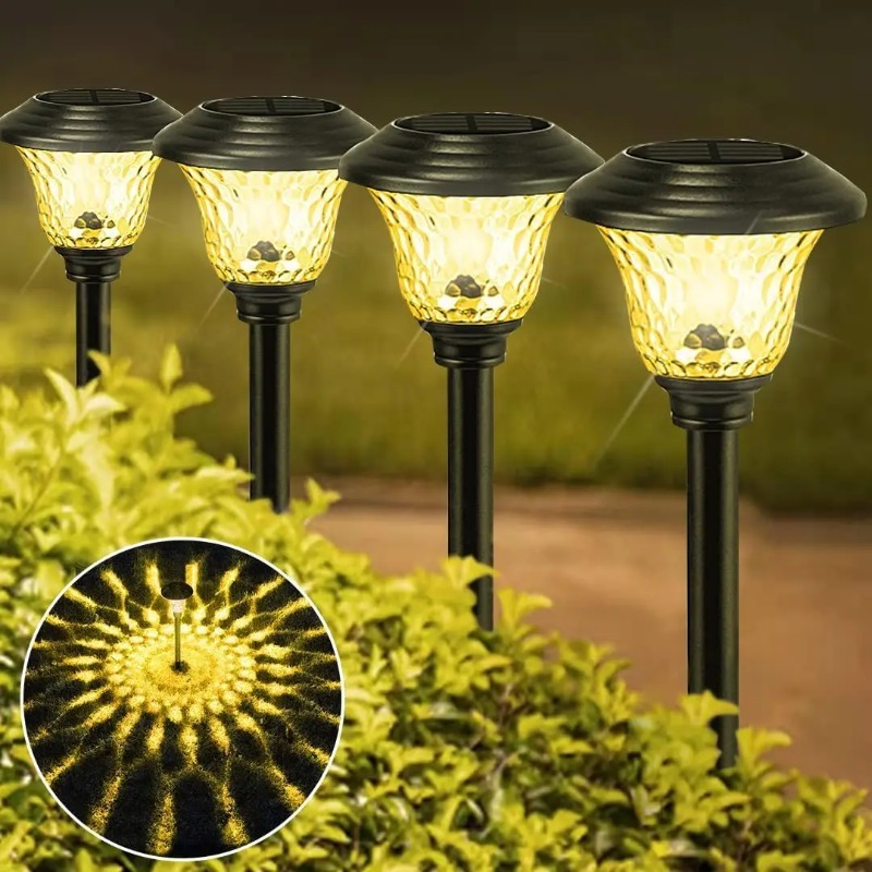Color Changing Solar Path Ligh - Outdoor Lighting For Fence ulasan dan harga