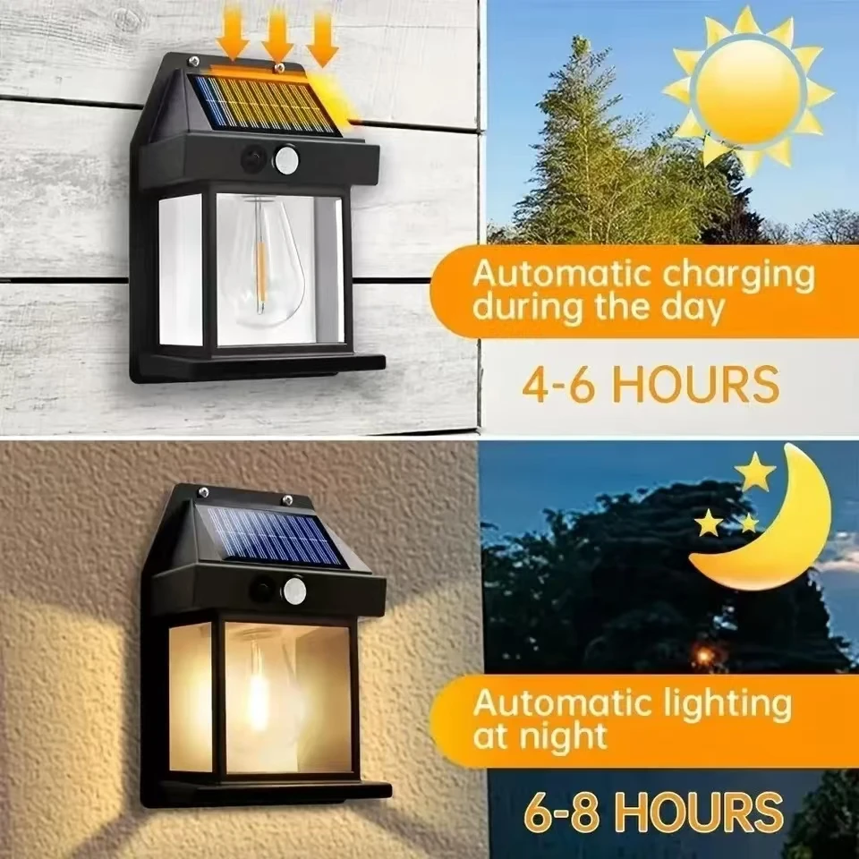 Outdoor Solar Tungsten Wall Li - Outdoor Lighting Lux ulasan dan harga