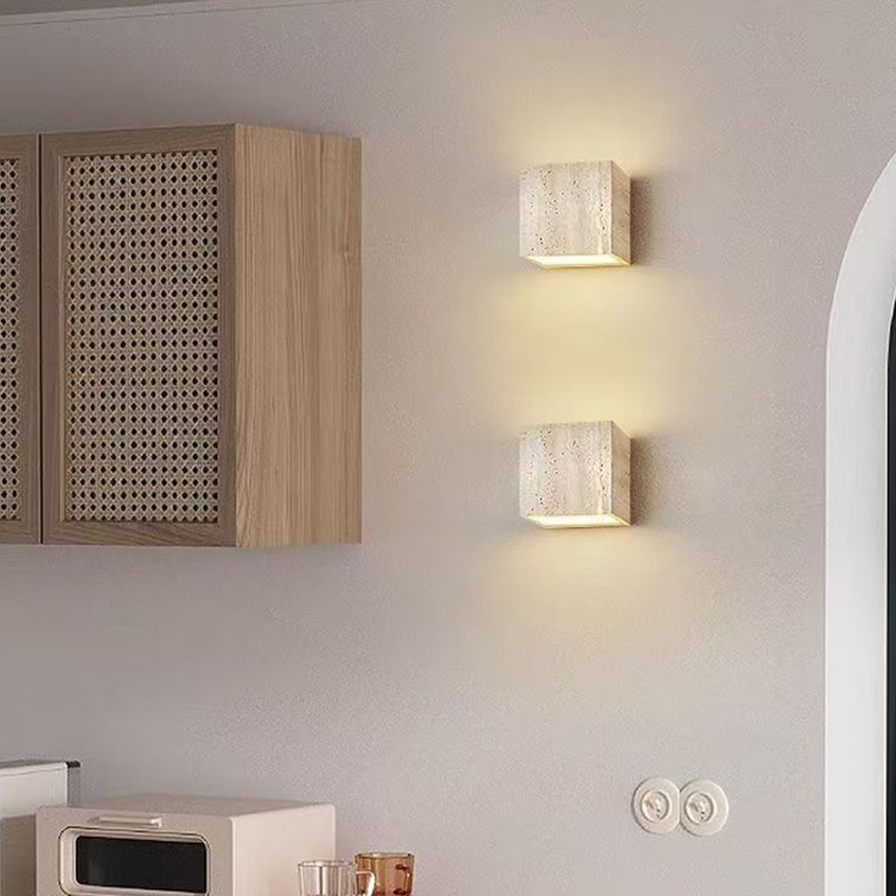 Natural Stone Wall Lamp IP65 O - Outdoor Lighting Lux ulasan dan harga