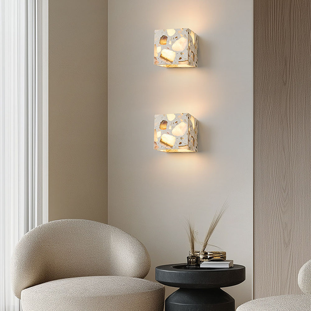 Natural Stone Wall Lamp IP65 O - Outdoor Lighting Lux ulasan dan harga
