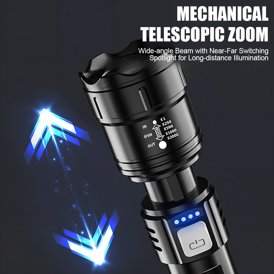 High Power P50 LED Flashlight  - Outdoor Lighting Landscape ulasan dan harga