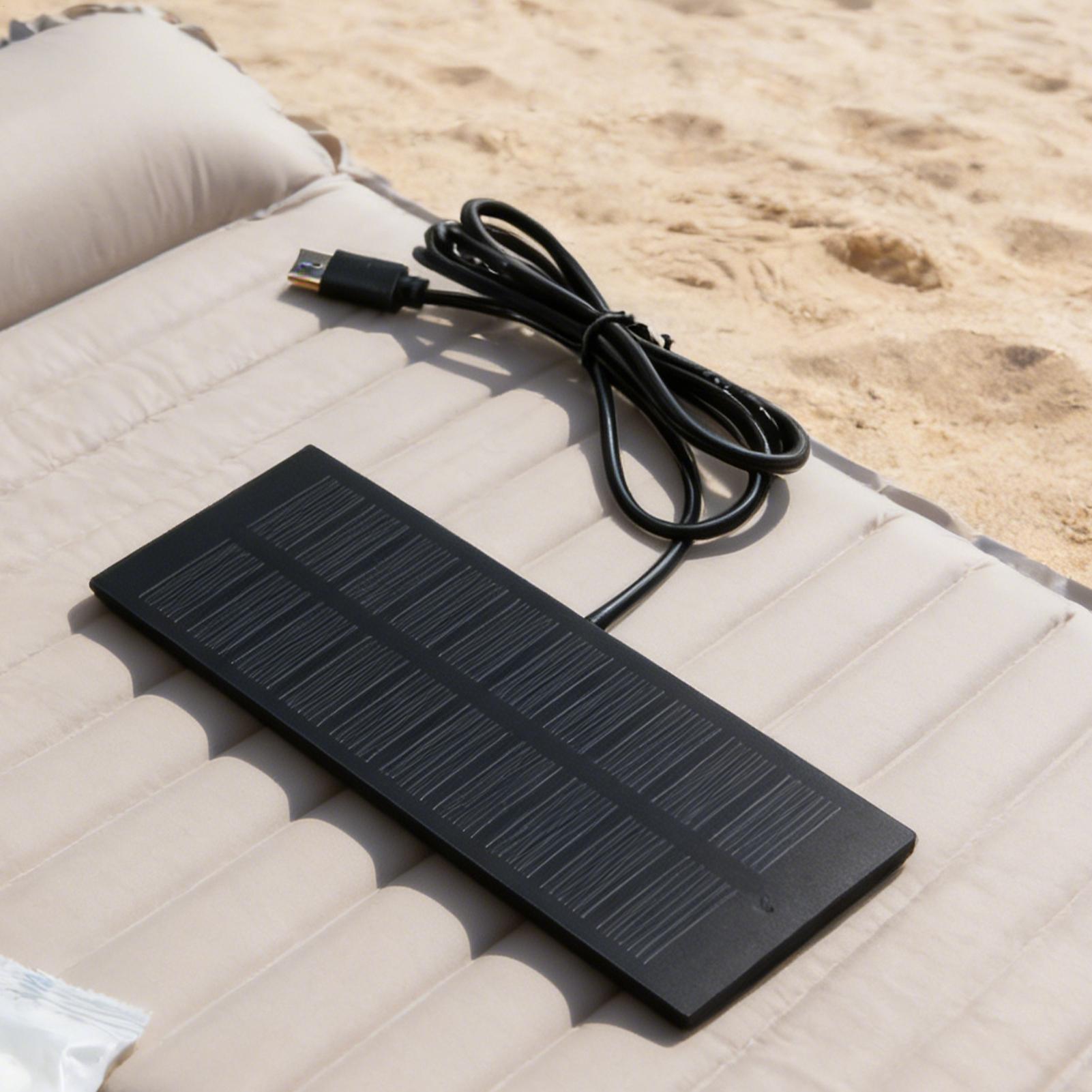 5W 5V Solar Panel Charger With - Photocell Outdoor Lighting ulasan dan harga