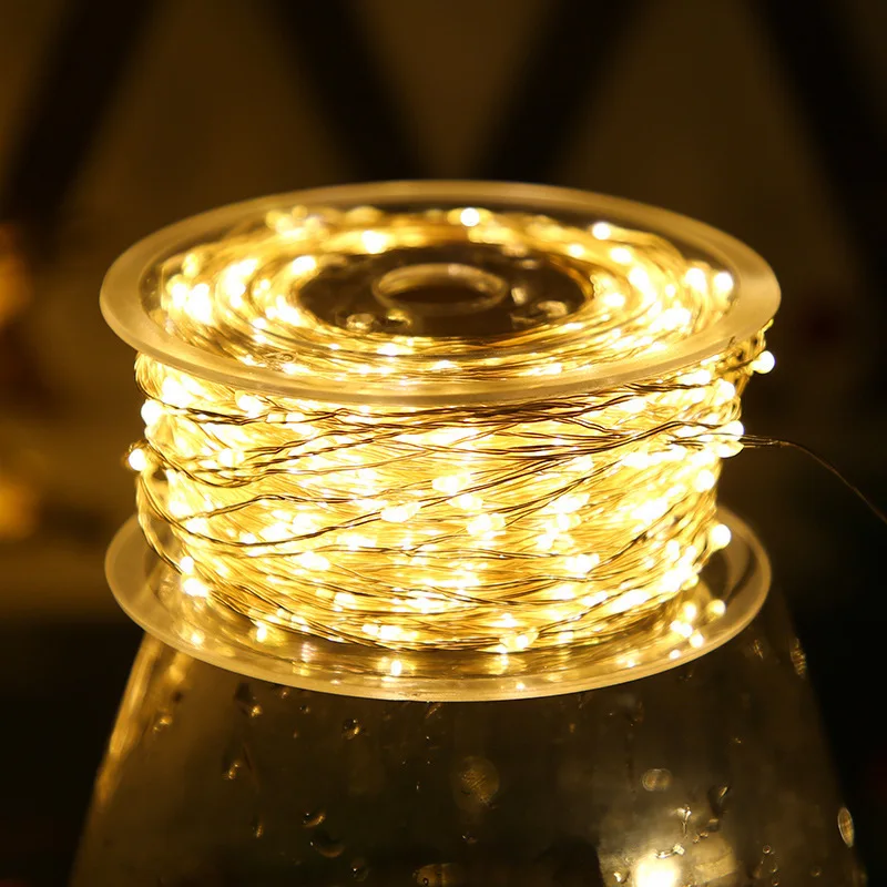 5M/10M/20M LED Copper Wire Str - Outdoor Lighting Ideas For Party ulasan dan harga