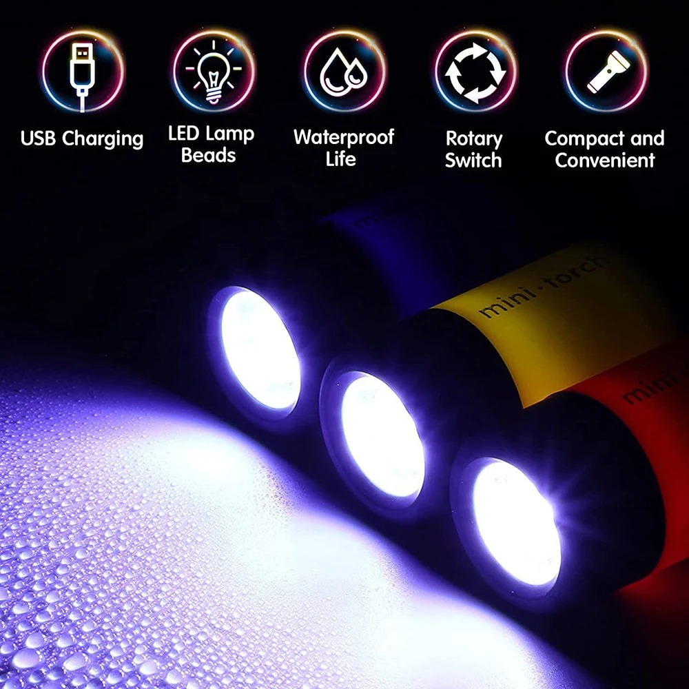 USB Rechargeable Camping Mini  - Outdoor Lighting Construction ulasan dan harga