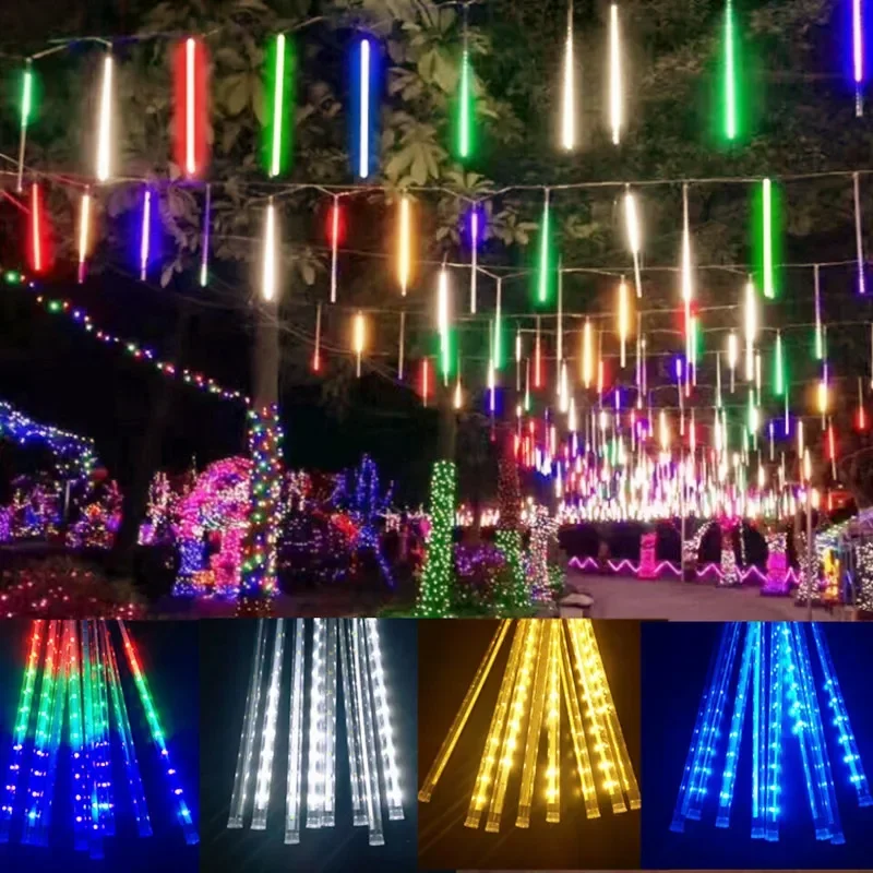30cm /50cm Waterproof Meteor S - Outdoor Lighting Ideas For Party ulasan dan harga