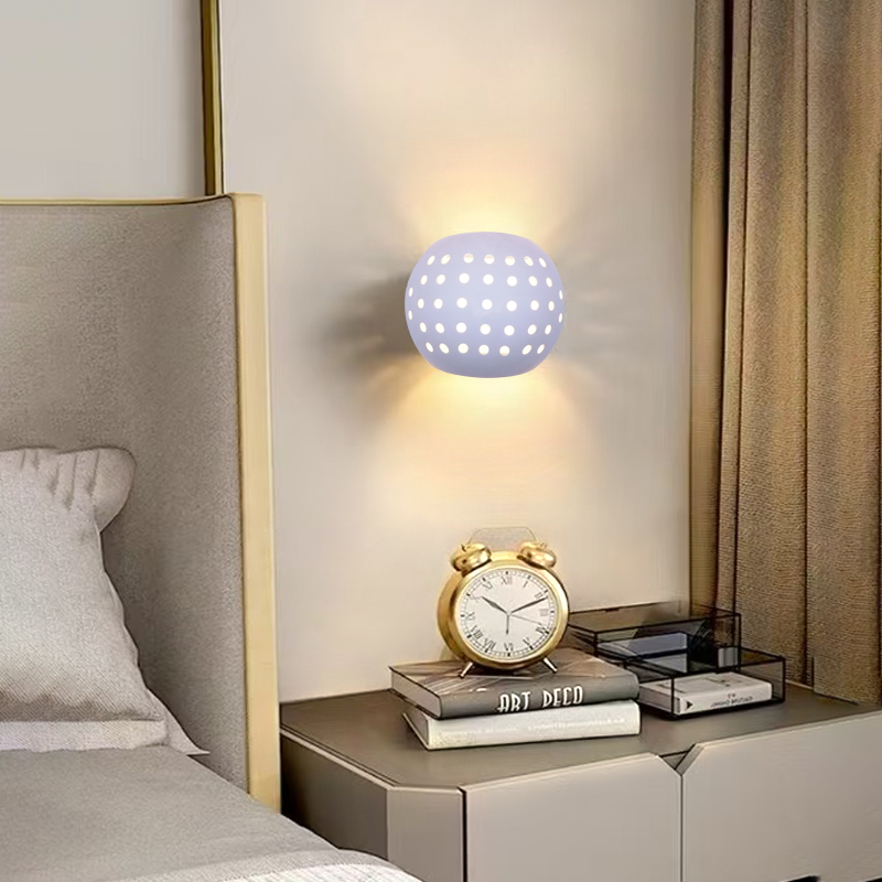 Modern oval LED wall lamp alum - Outdoor Lighting Hardwired ulasan dan harga