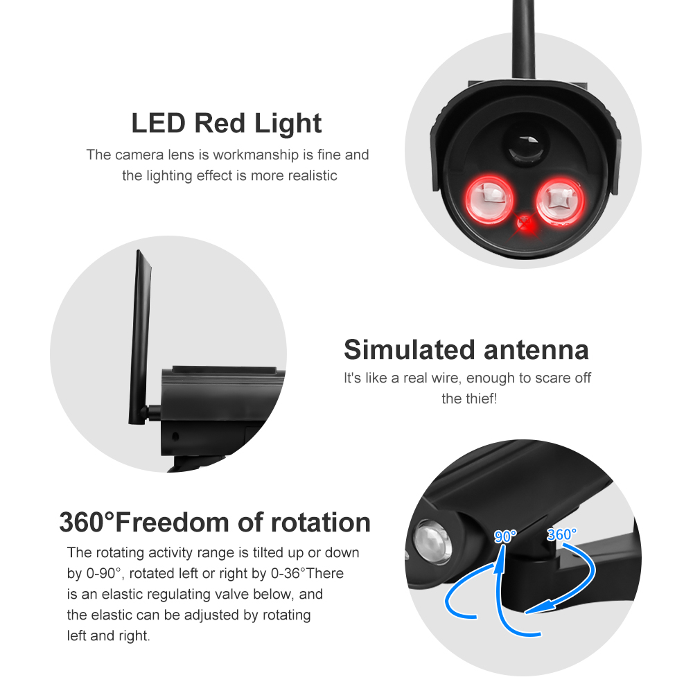 Outdoor Solar Simulation Camer - Photocell Outdoor Lighting ulasan dan harga