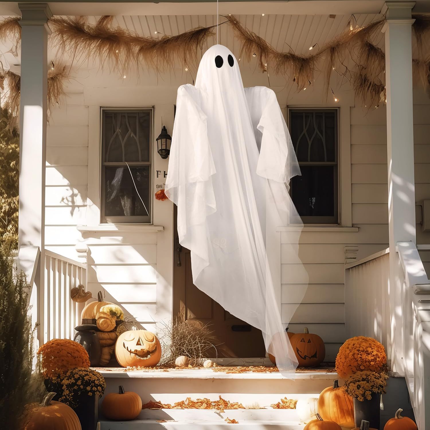 Halloween Hanging Light up Gho - Outdoor Lighting Ideas For Party ulasan dan harga
