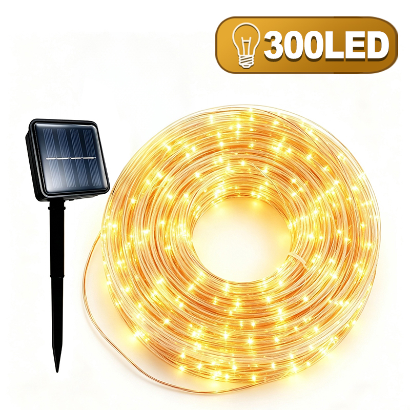 Solar Christmas Fairy Lights 8 - Outdoor Lighting For Fence ulasan dan harga