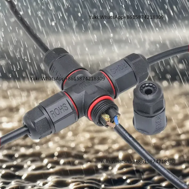 IP68 Waterproof Cable T Tap El - Outdoor Lighting Box ulasan dan harga