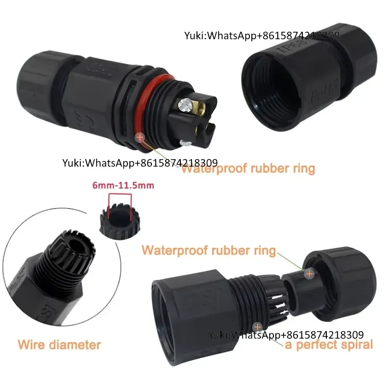 IP68 Waterproof Cable T Tap El - Outdoor Lighting Box ulasan dan harga