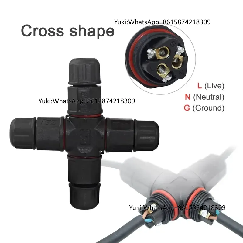 IP68 Waterproof Cable T Tap El - Outdoor Lighting Box ulasan dan harga