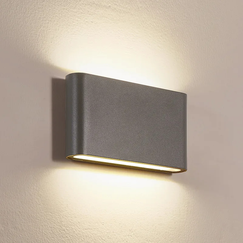 Modern Up and Down LED Wall Sc - Outdoor Lighting Hardwired ulasan dan harga
