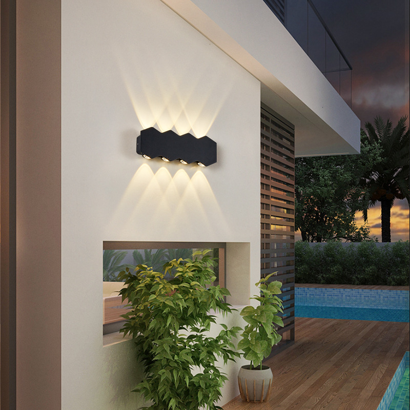 4W/6W/8W Aluminum Alloy LED Wa - Outdoor Lighting Hardwired ulasan dan harga