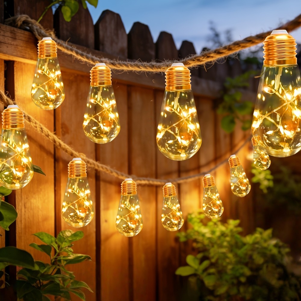 10/20LED Outdoor Solar Light S - Outdoor Lighting For Fence ulasan dan harga